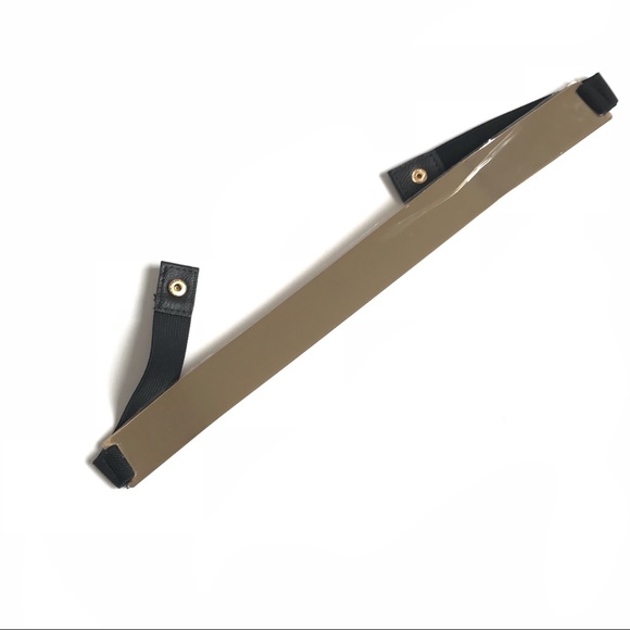 LAST 2!!! Gold Elastic Waist Band Belt - Picture 2 of 5